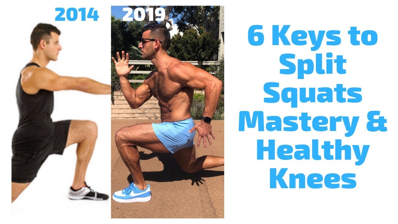 🦵6 Ways To Master Split Squats | BJ Gaddour Mens' Health Legs Workout Exercises Knees