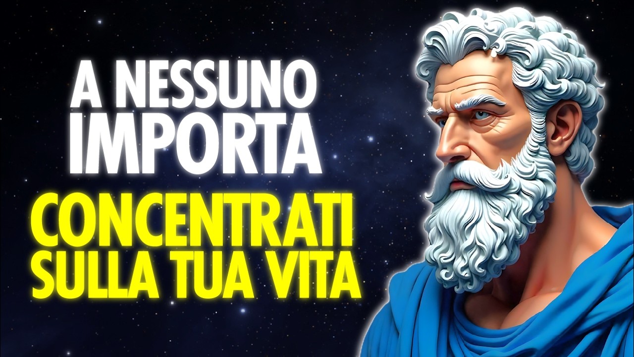 A NESSUNO IMPORTA • Pensa Solo a Te Stesso | Stoicismo