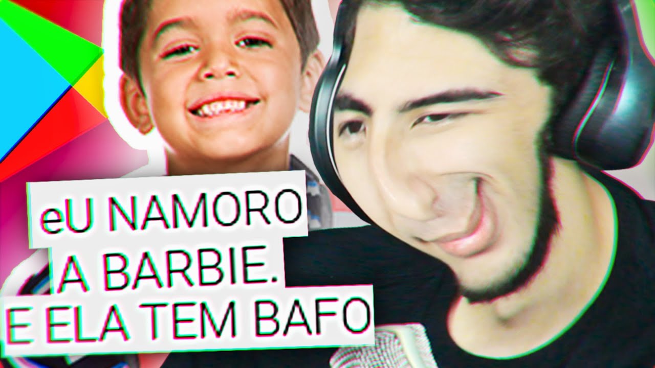 COMENTÁRIOS ESTRANHOS DE CRIANÇAS EM APLICATIVOS KKKKK