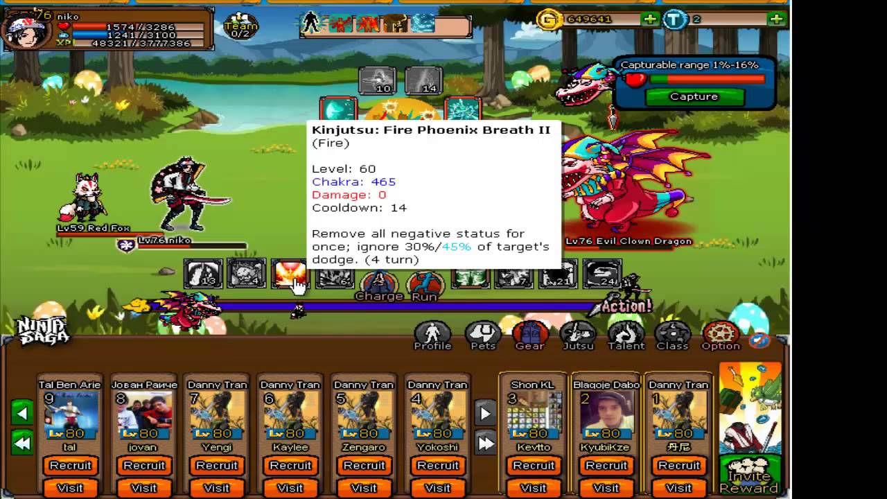 Ninja Saga Easter Event 2014