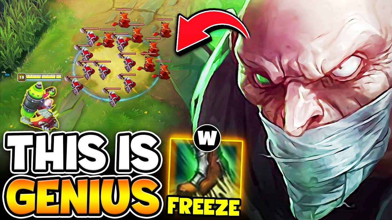 TRY THIS NEW SINGED MACRO TO WIN TOP LANE EVERY GAME! (NEW WAVE FREEZE TECH)