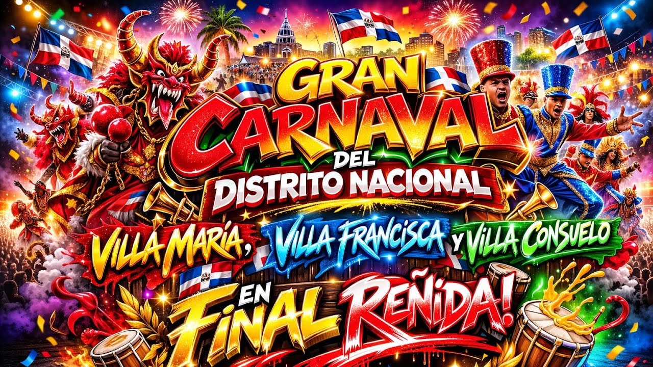 CARNAVAl DOMINICANO {kiko betances villa maria, miky villa consuelo y bebevilla francisca}con Bulova