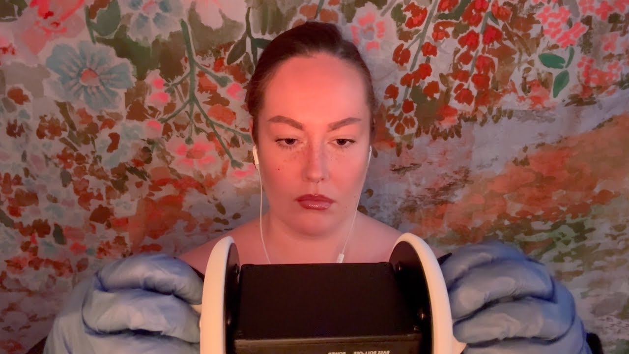 ASMR | Ear To Ear Palpation & Otoscope - No Talking, Gloves