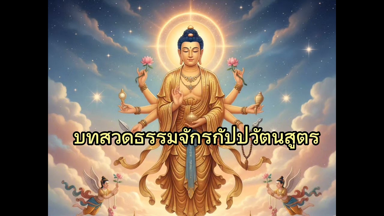 บทสวดธรรมจักรกัปปวัตนสูตร #สวดมนต์ #ธรรมะ#buddha #ทานบารมี #คาถา 