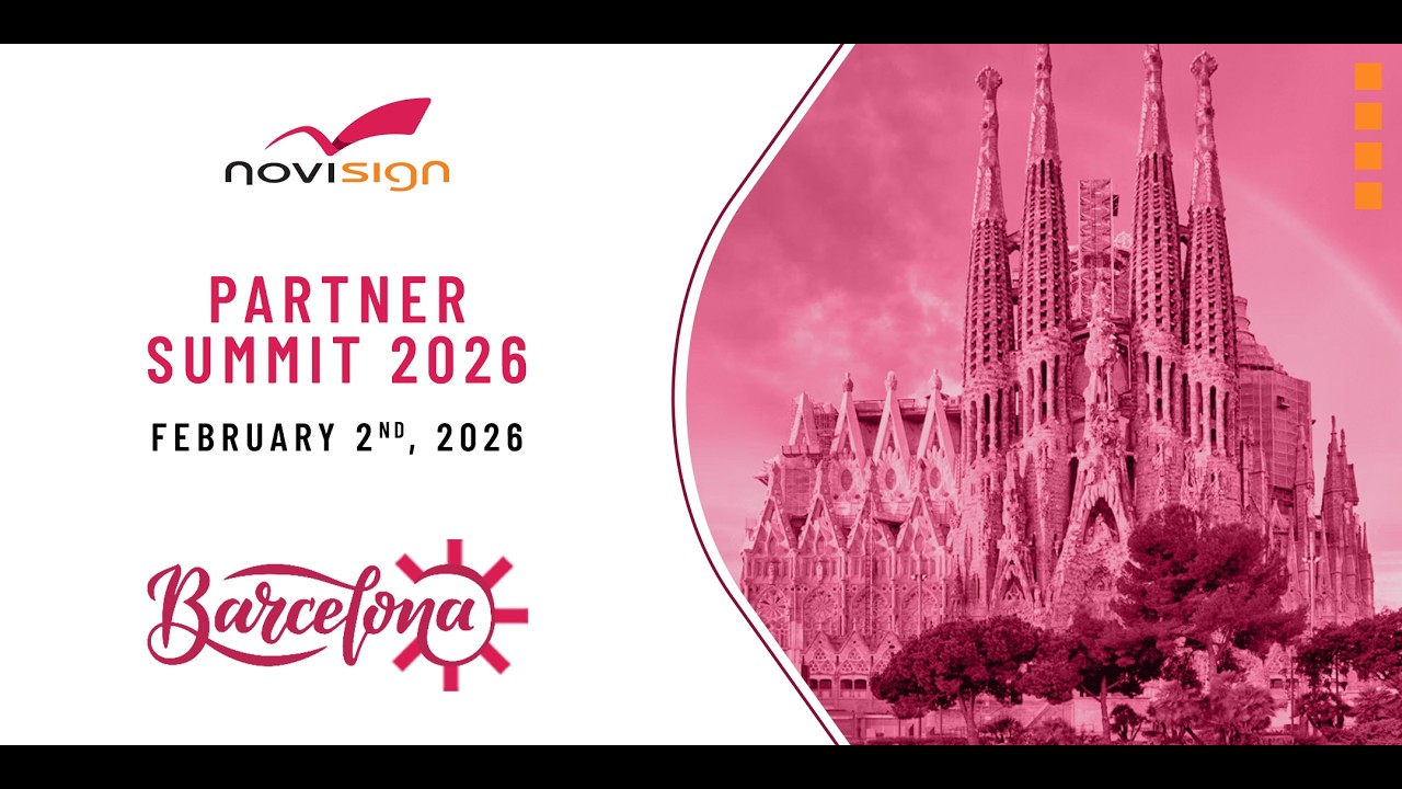 NoviSign Partner Summit 2026 (Barcelona) | Official Highlights Recap
