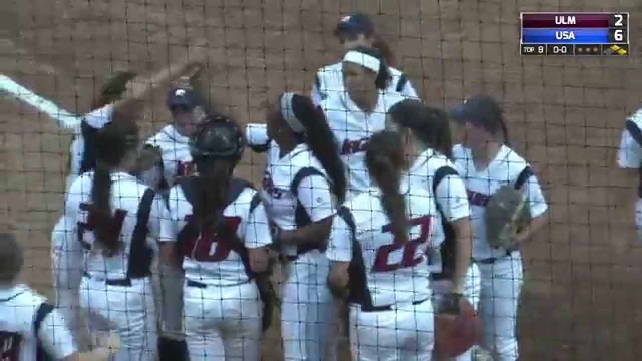2015 Sun Belt Softball Championship: Game 6 South Alabama vs UL Monroe Highlights