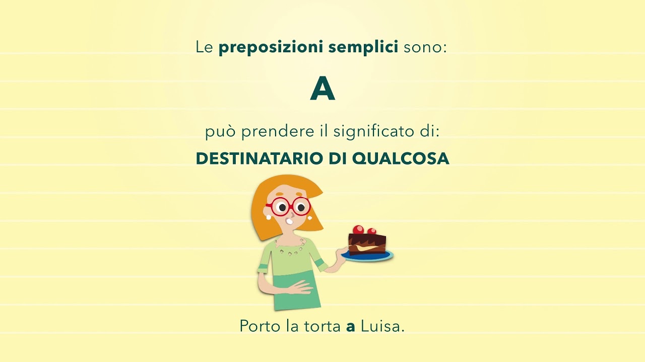 La preposizione