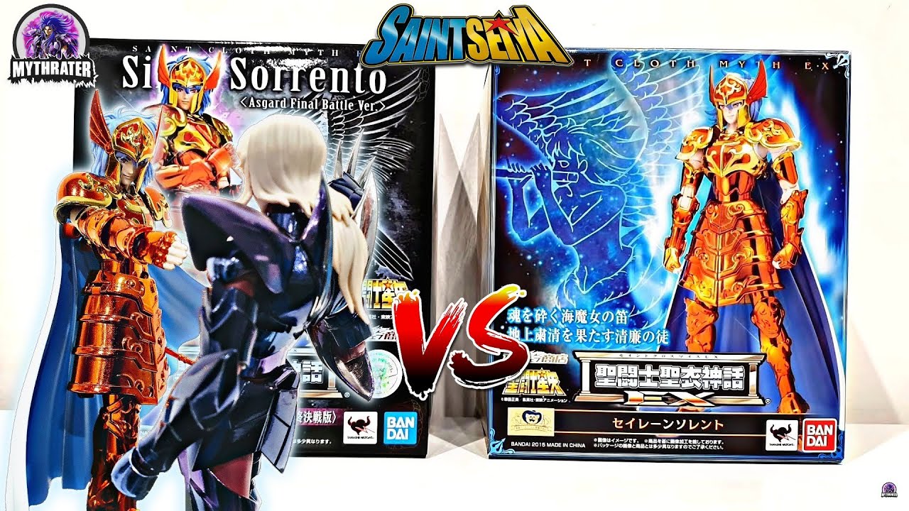 Saint Seiya Myth Cloth Sorrento de la Sirène Asgard Final Battle EX Bandai VS 1st edition MR58