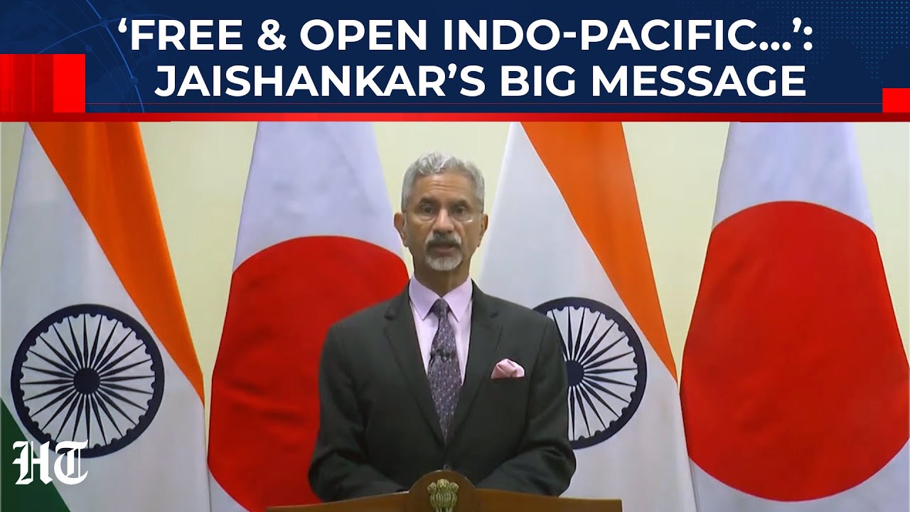 Amid China Threat, India-Japan Strengthen Ties As Jaishankar Calls It Key To Indo-Pacific Peace