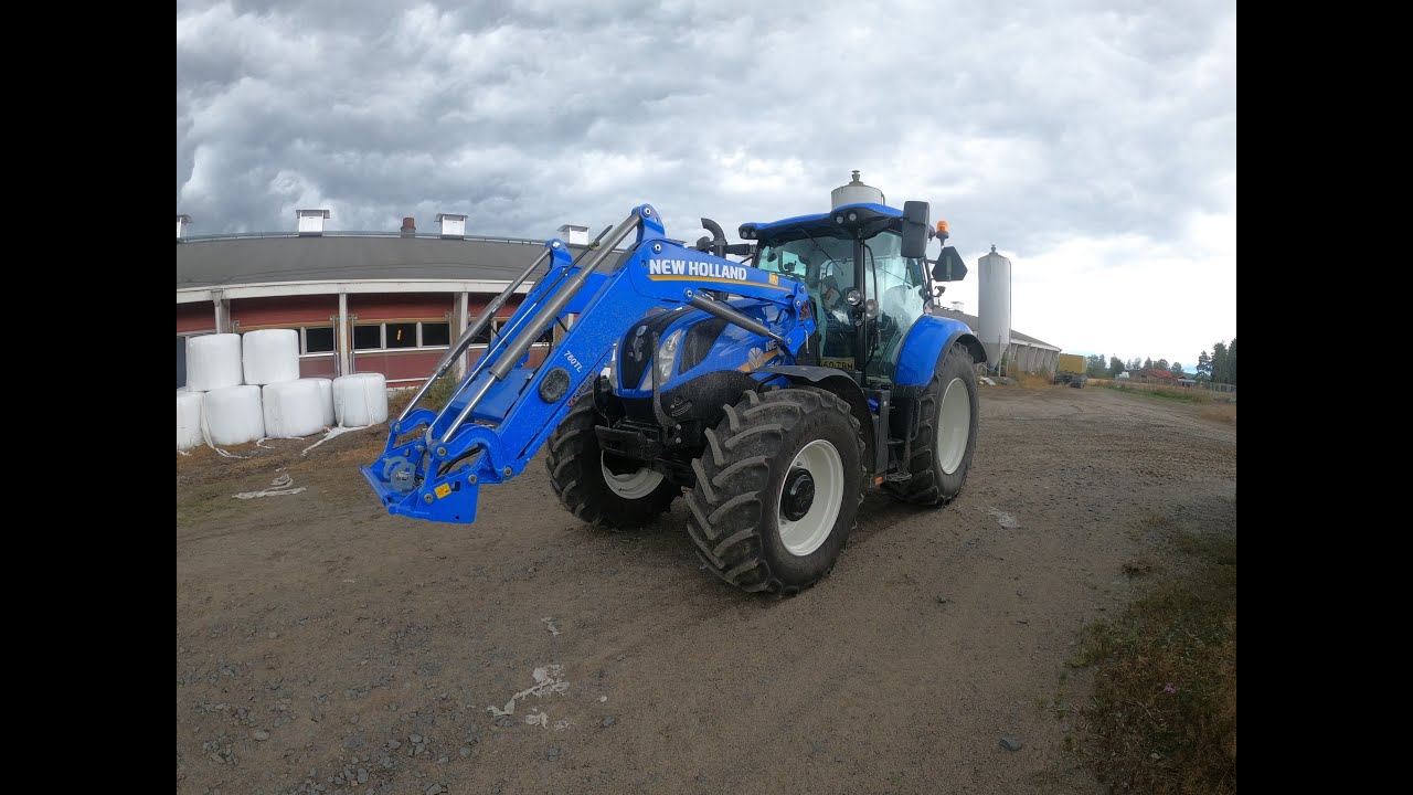 Koeajossa New Holland T6.180