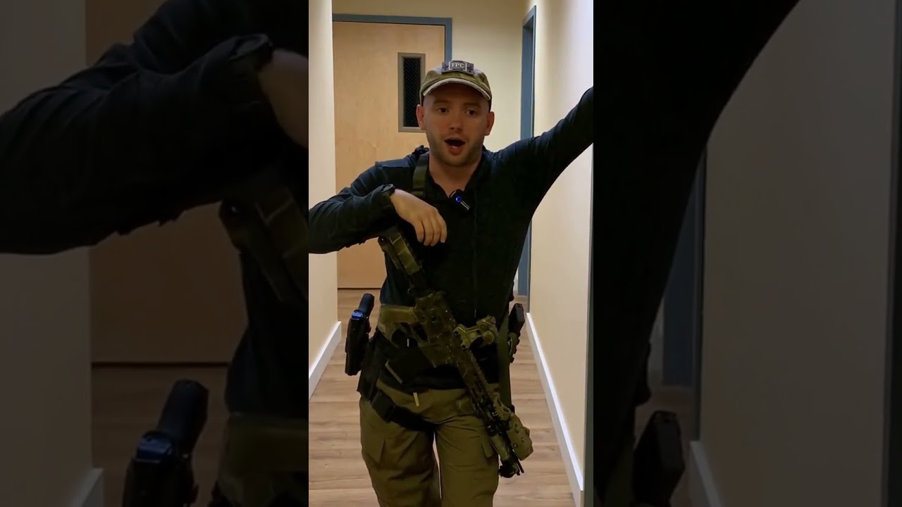 CQB - A Guiding Concept for Effective Room Clearing #cqb  #nightvision #shooting #selfdefense
