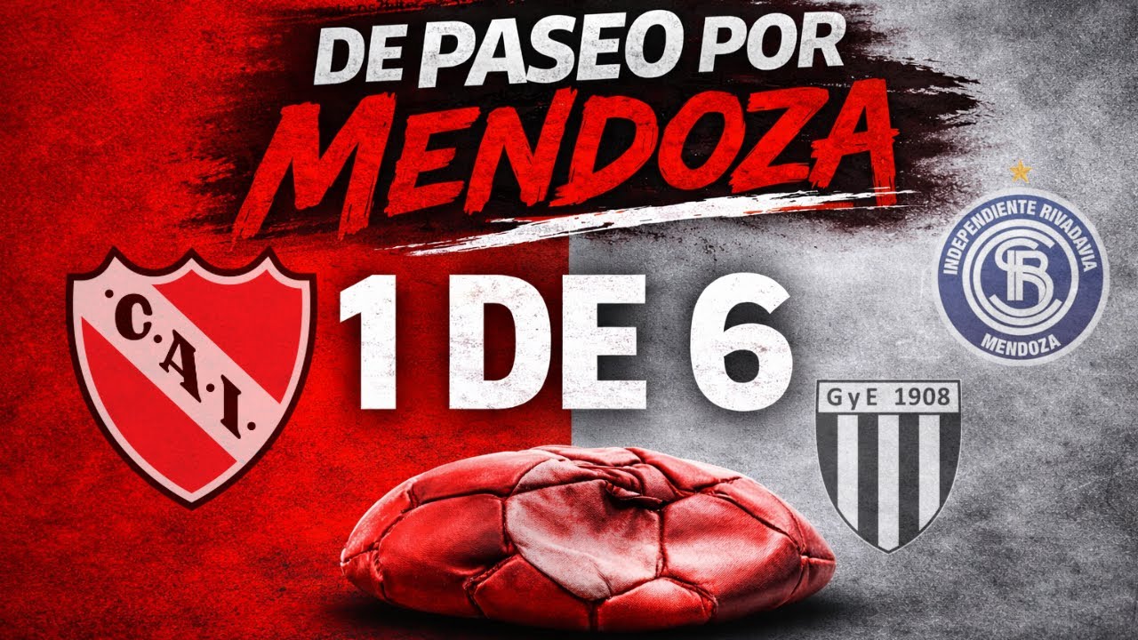 1 DE 6 EN MENDOZA // REACCIÓN Independiente vs Gimnasia de Mendoza