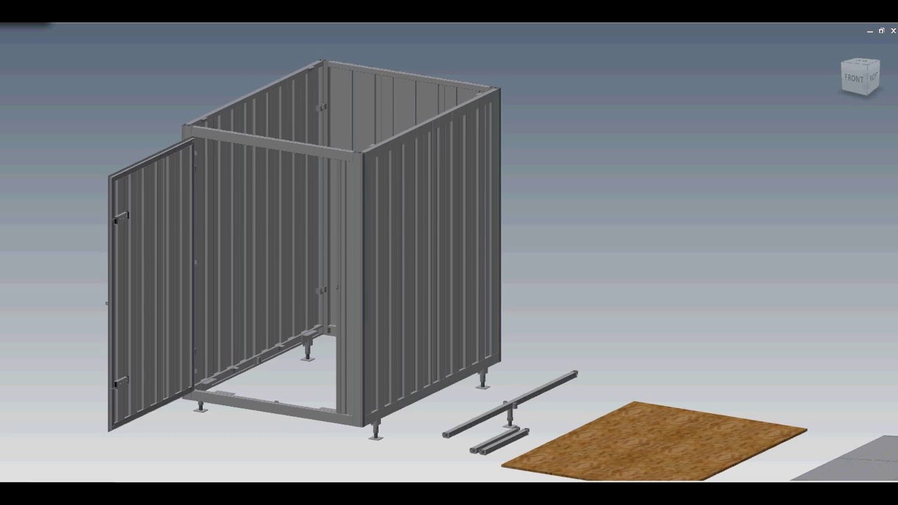 Video Montagem Contêiner LG Equipamentos