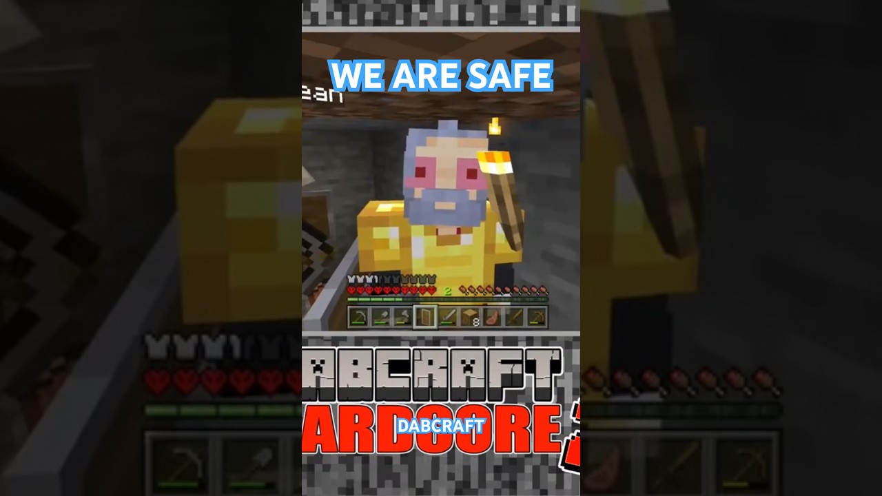 We are safe in Minecraft Hardcore (Dabcraft)