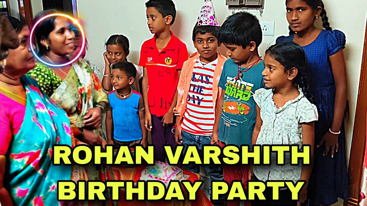 Rohan varshith Birthday party celebration 2026 🎉 రోహన్ వర్షిత్ పుట్టినరోజు వేడుకలు | Gunti Nagaraju 