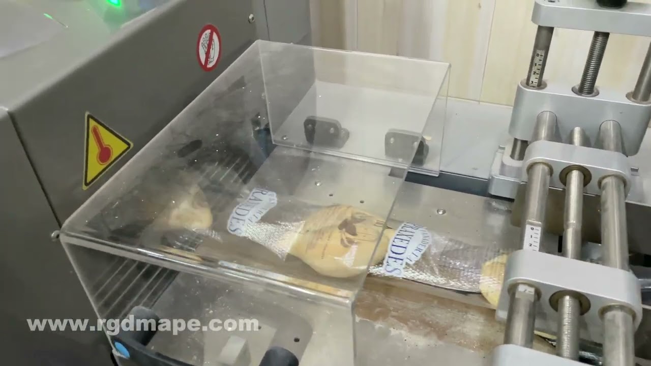 M&Aacute;QUINA EMPAQUETADORA FLOW PACK PARA ENVASADO DE PIEZAS  DE PAN UNITARIAS, RGDMAPE.