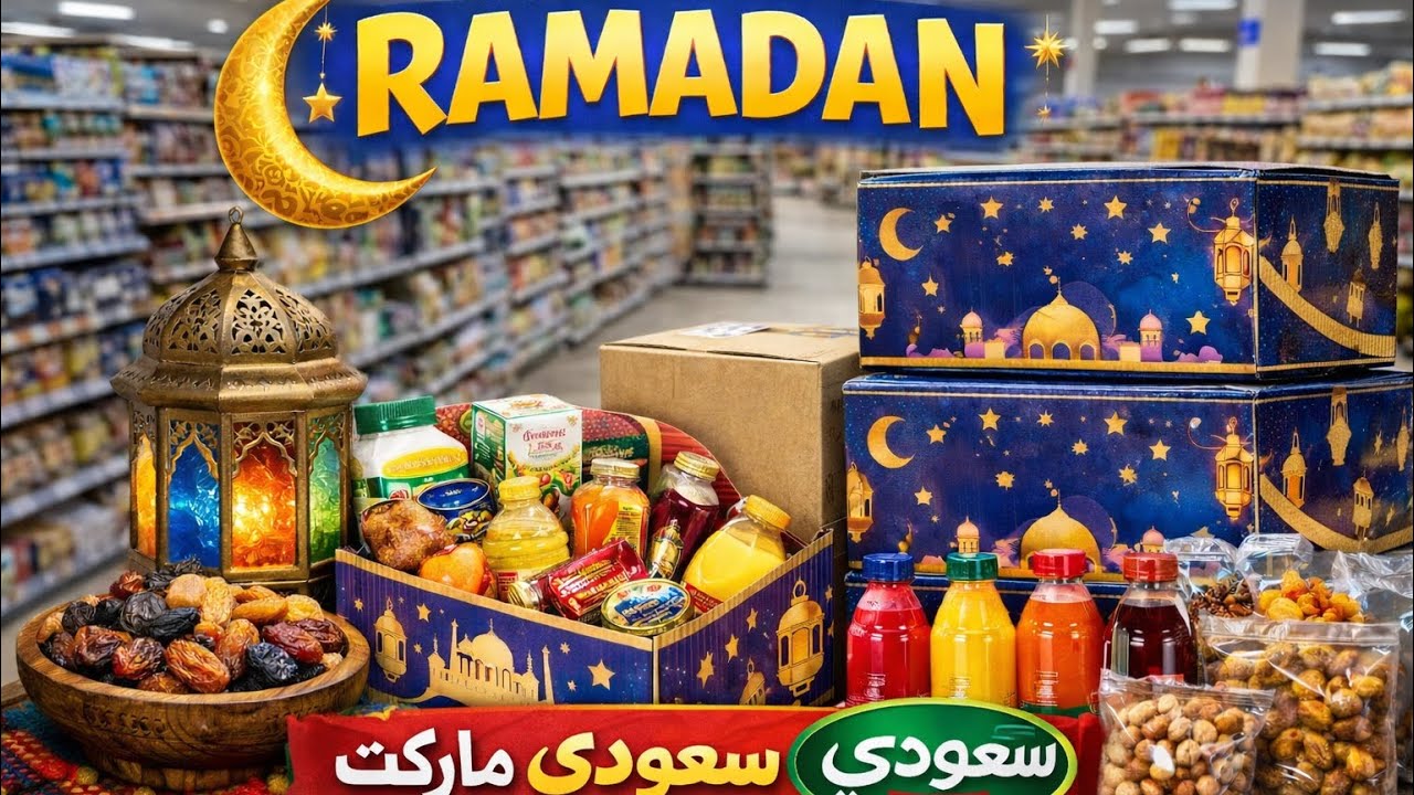 جولة رمضان في سعودي ماركت ✨ ياميش + سلع أساسية + مفاجآت🌛
