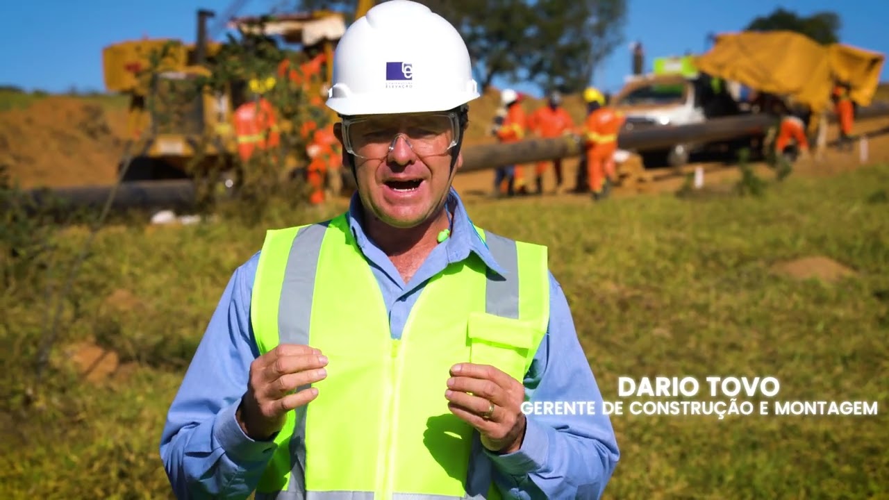 Obra Gasoduto Centro-Oeste | Gasmig Lote 02 - Construtora Elevação