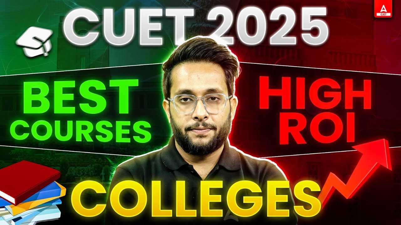 𝗖𝗨𝗘𝗧 𝟮𝟬𝟮𝟱 : Top 10 Courses with High ROI Colleges 📚✅