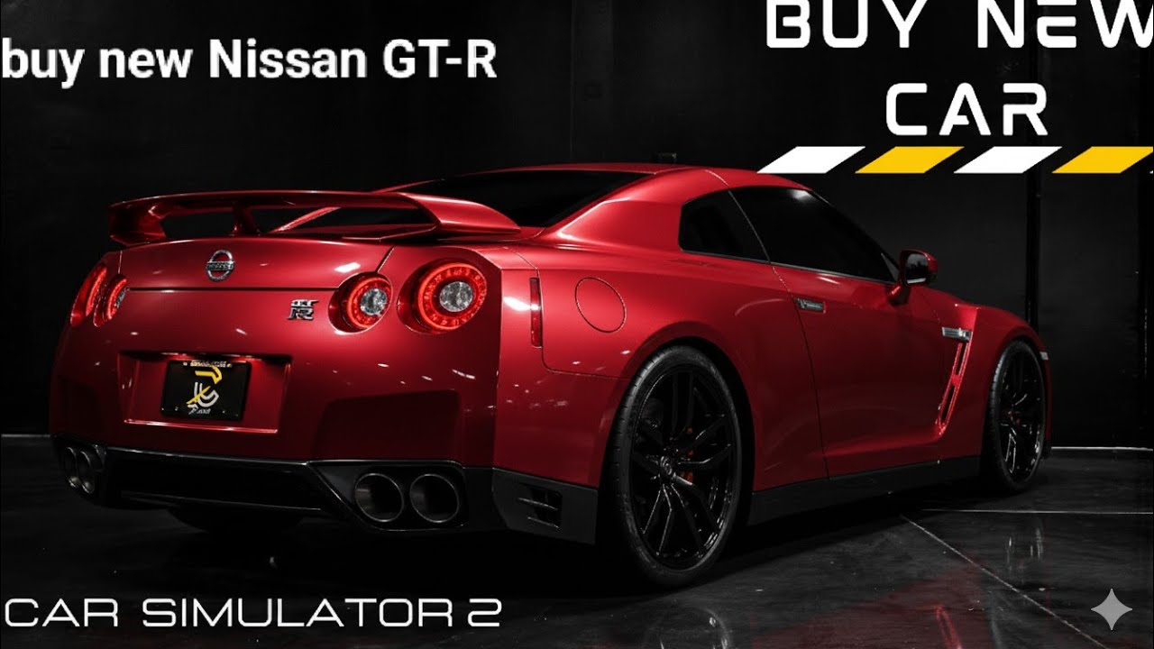 Car sim 2 buy new car with Nissan GT-R and customize 