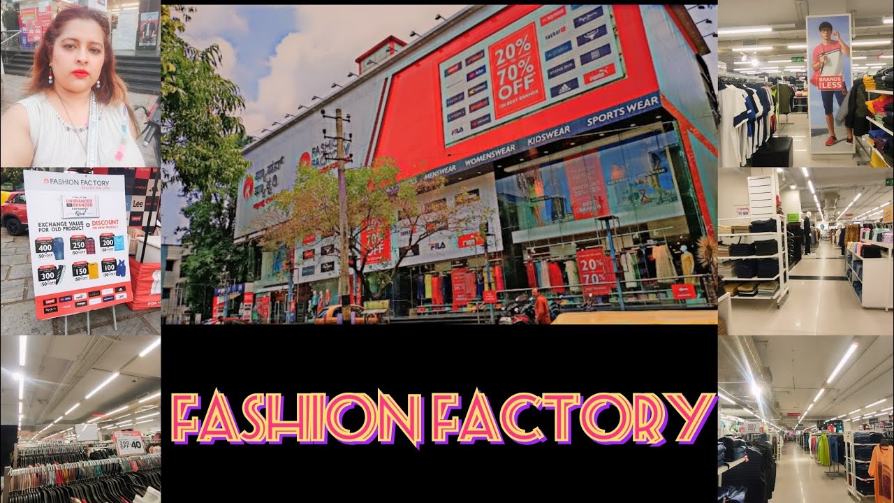 Fashion Factory 🏭|Factory outlet|Branded outfits|Kathriguppe|Shopping|swethas vlogs|Kannada vlogs