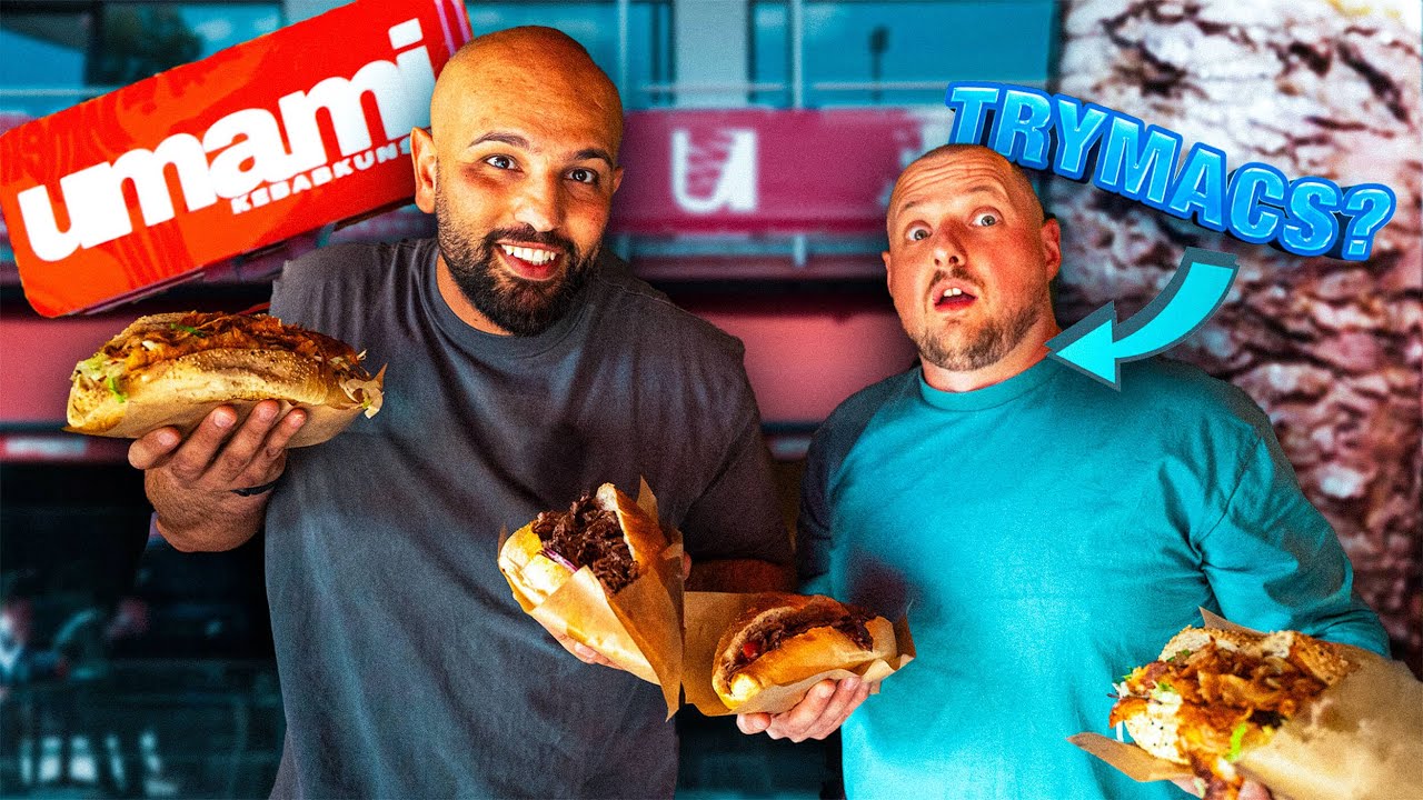 Ein Deutscher macht Döner – und sieht aus wie TRYMACS?! 🤯 Umami Kebab Hofheim Foodtest