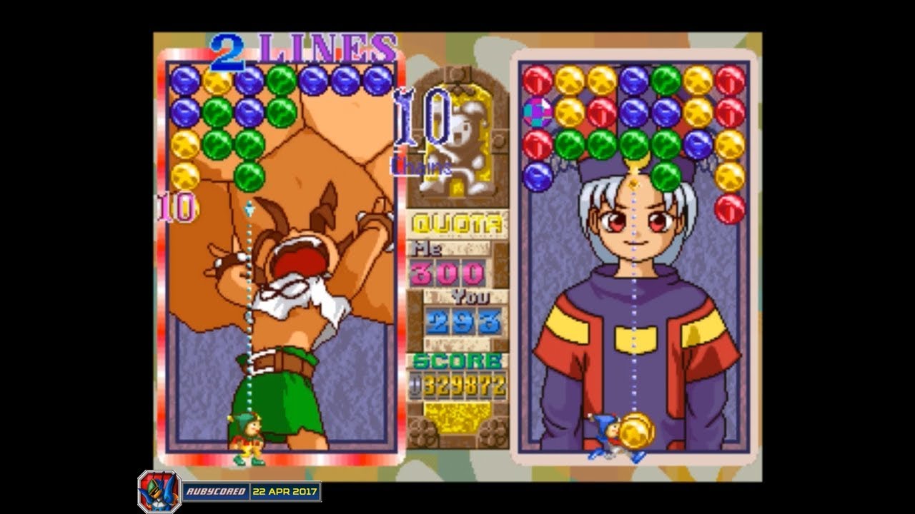 Magical Drop 3/III (2000, PlayStation) - 09 of 37: Strength II / VIII. ストレンコ [English][1080p50]