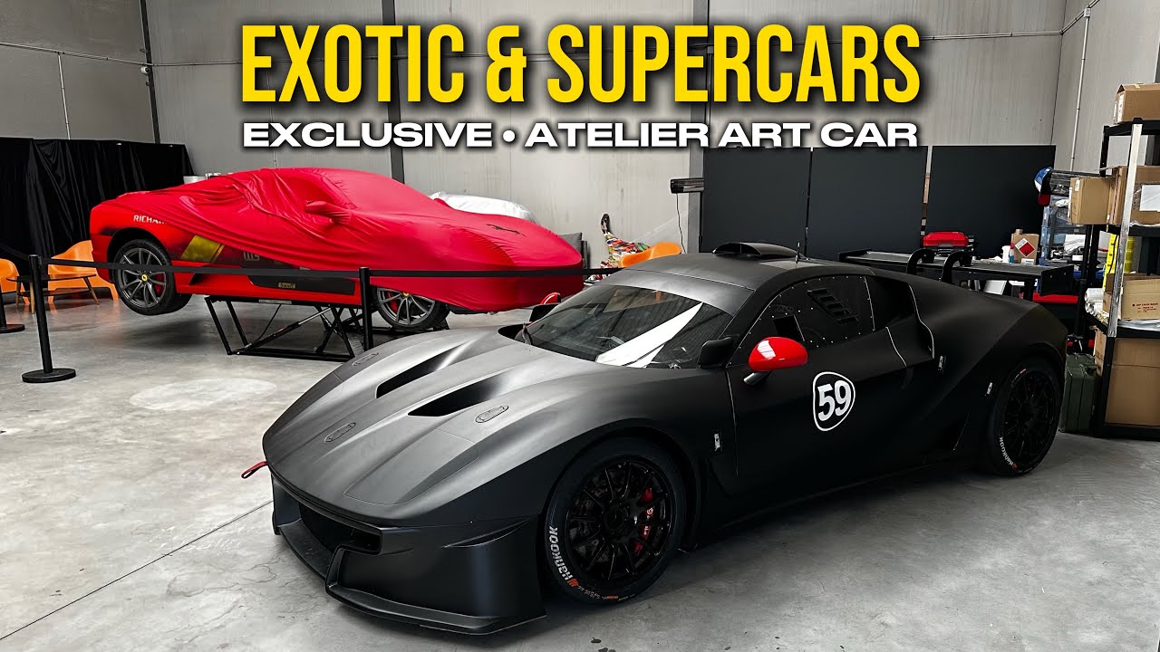 Exotic Supercars & Prestige | Exclusive Reveal | Atelier Art Car Nathan Haëtty