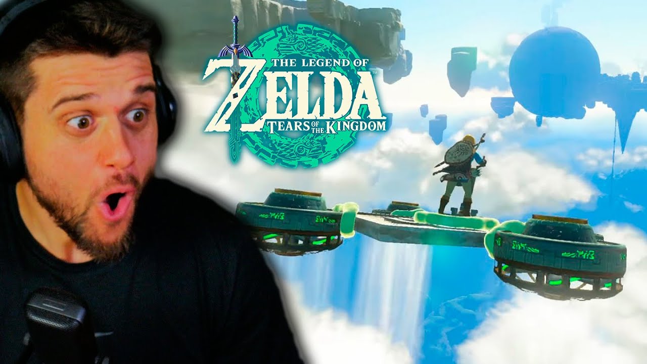 KitosM reacciona al NUEVO TRAILER de ZELDA TEARS OF THE KINGDOM