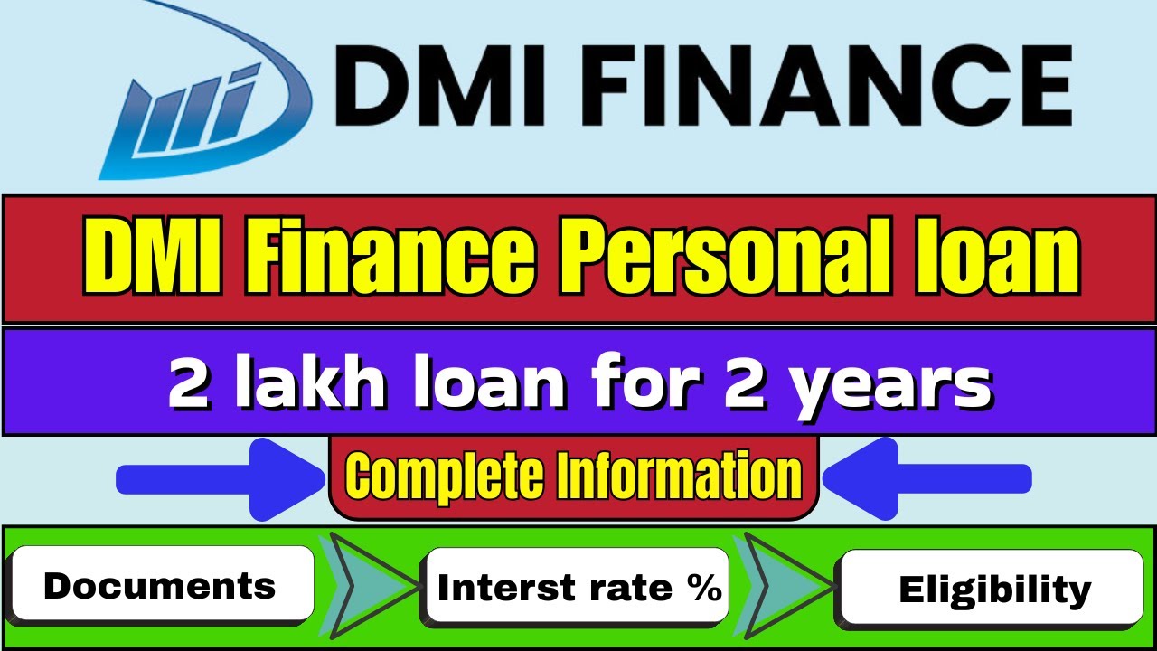 DMI Finance Personal Loan Apply Online | DMI Finance Personal Loan Interest Rate | Loan Kaise le
