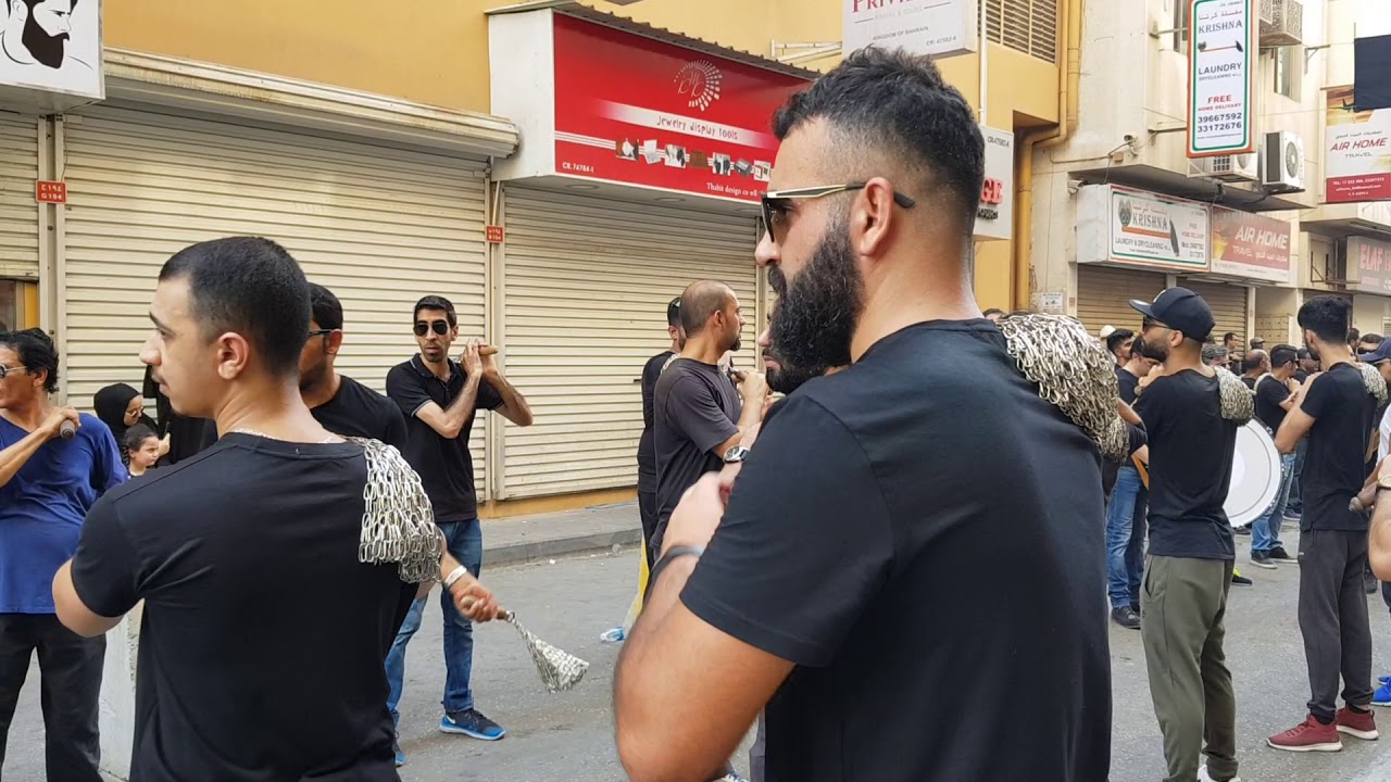 موكب زنجيل شباب العجم