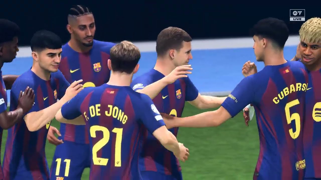 FC 26 FC Barcelona vs Newcastle Unitied 1/8 UEFA Champions League 25\26| Full Match