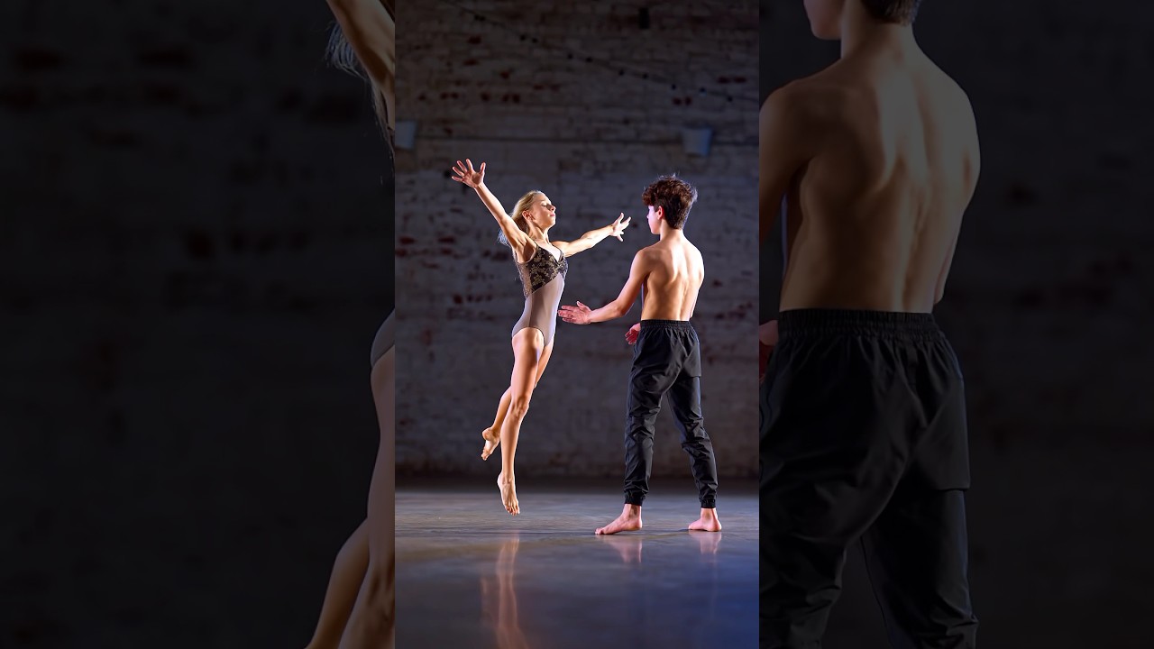 Ballet duet partners Bryce & Milania 