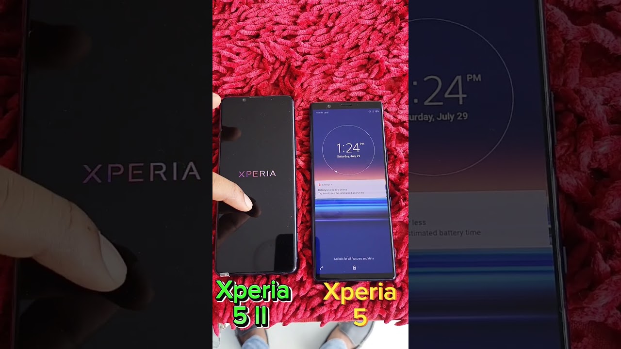 Sony Xperia 5 II Vs Sony Xperia 5 Reboot Test Review ASRM