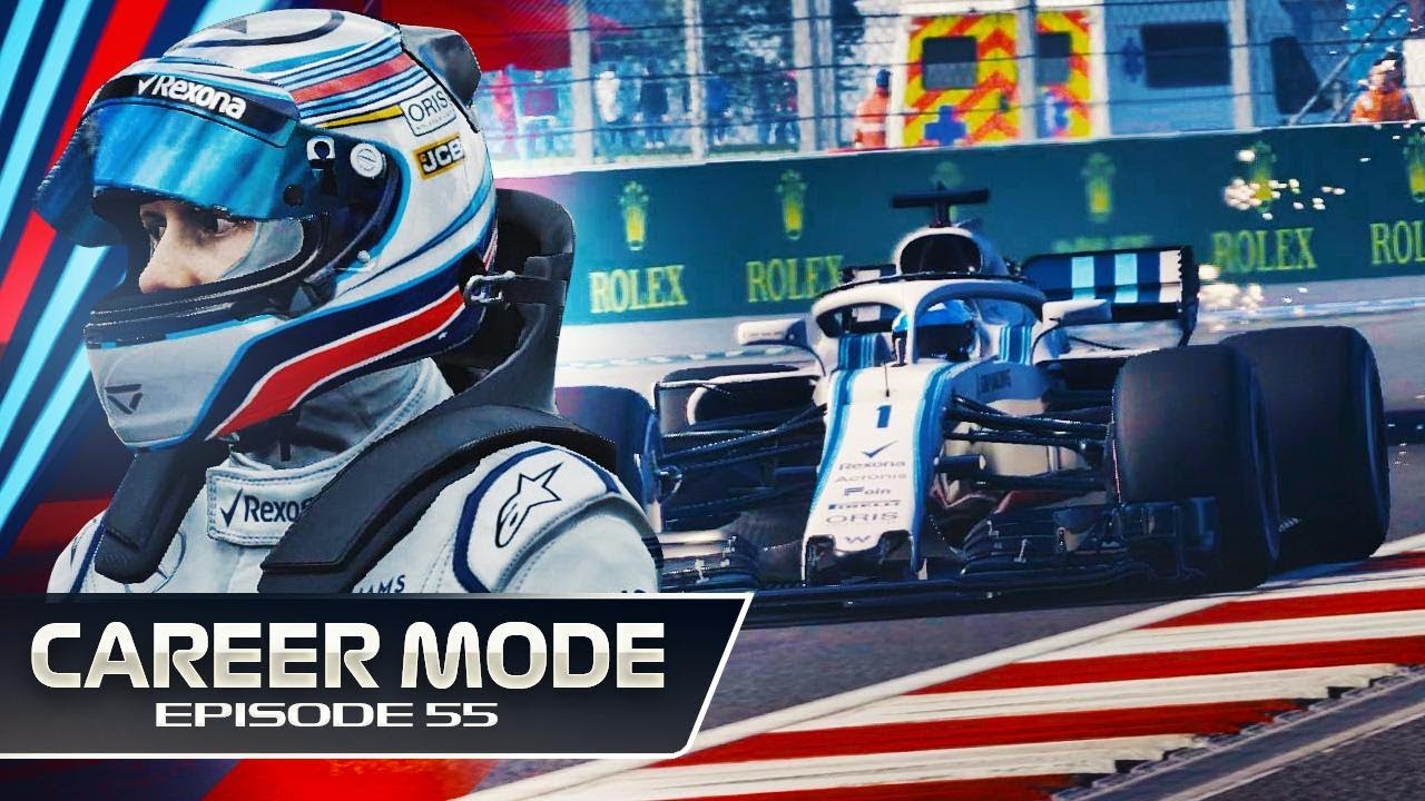 F1 2018 Career Mode Part 55: My Last Race for Williams?
