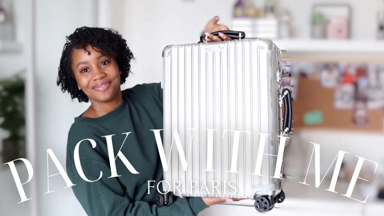 PACK WITH ME FOR MY SOLO TRIP TO PARIS! | What Fits in the Rimowa Classic Cabin S Suitcase