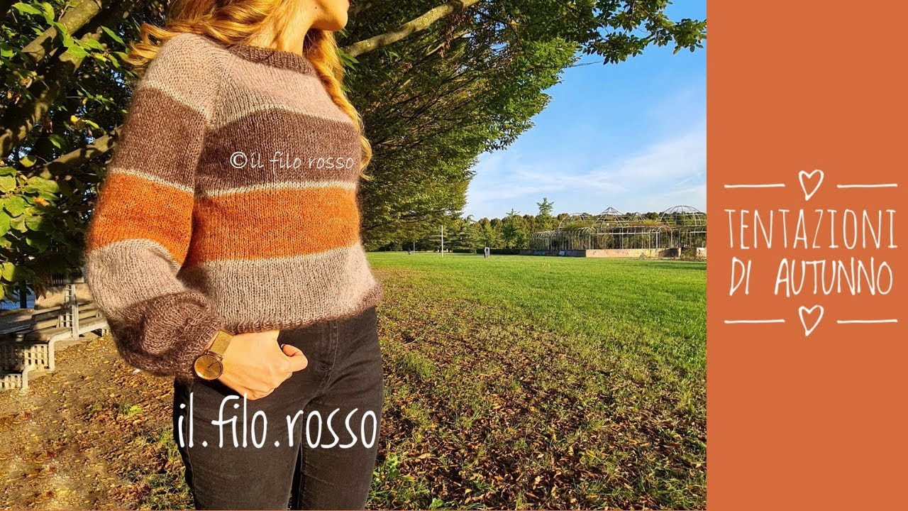 Maglioncino  top down a ferri 