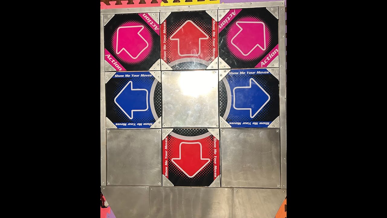 Dance Dance Revolution Custom Metal Dance Pad Tutorial (with LED lights)