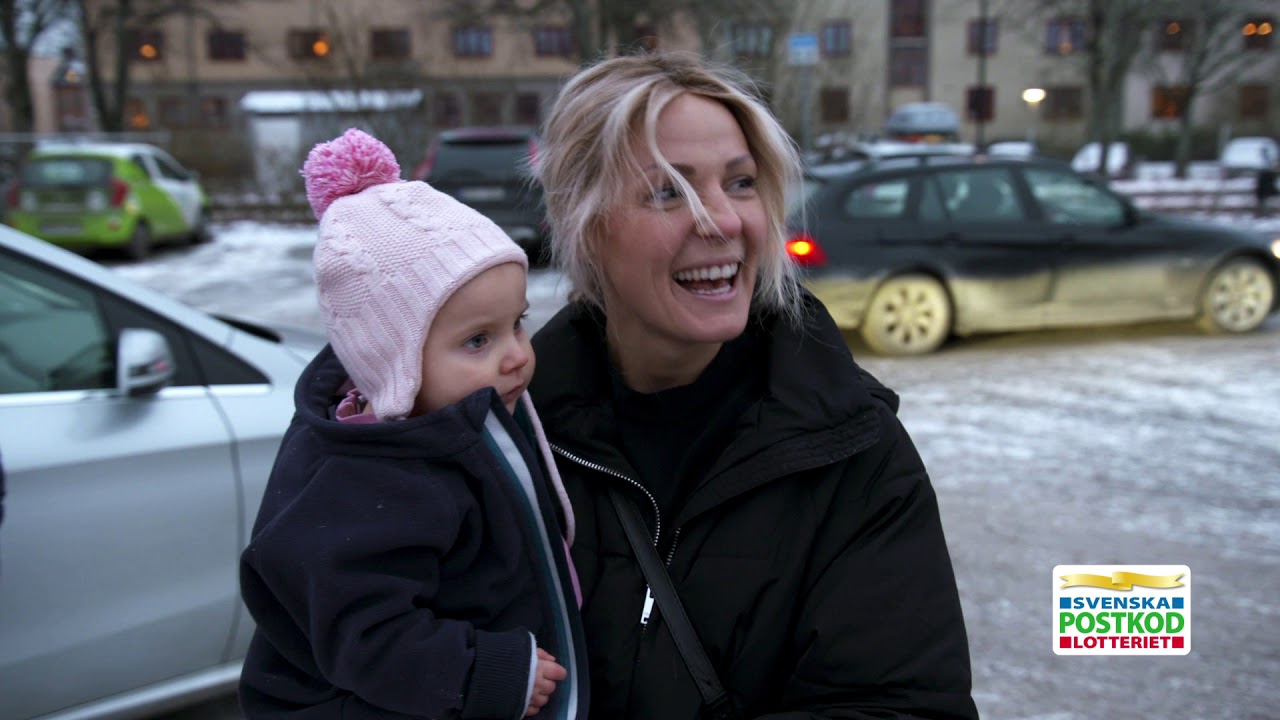 Guldglittrig l&ouml;rdag i &Ouml;rebro - Postkodlotteriet
