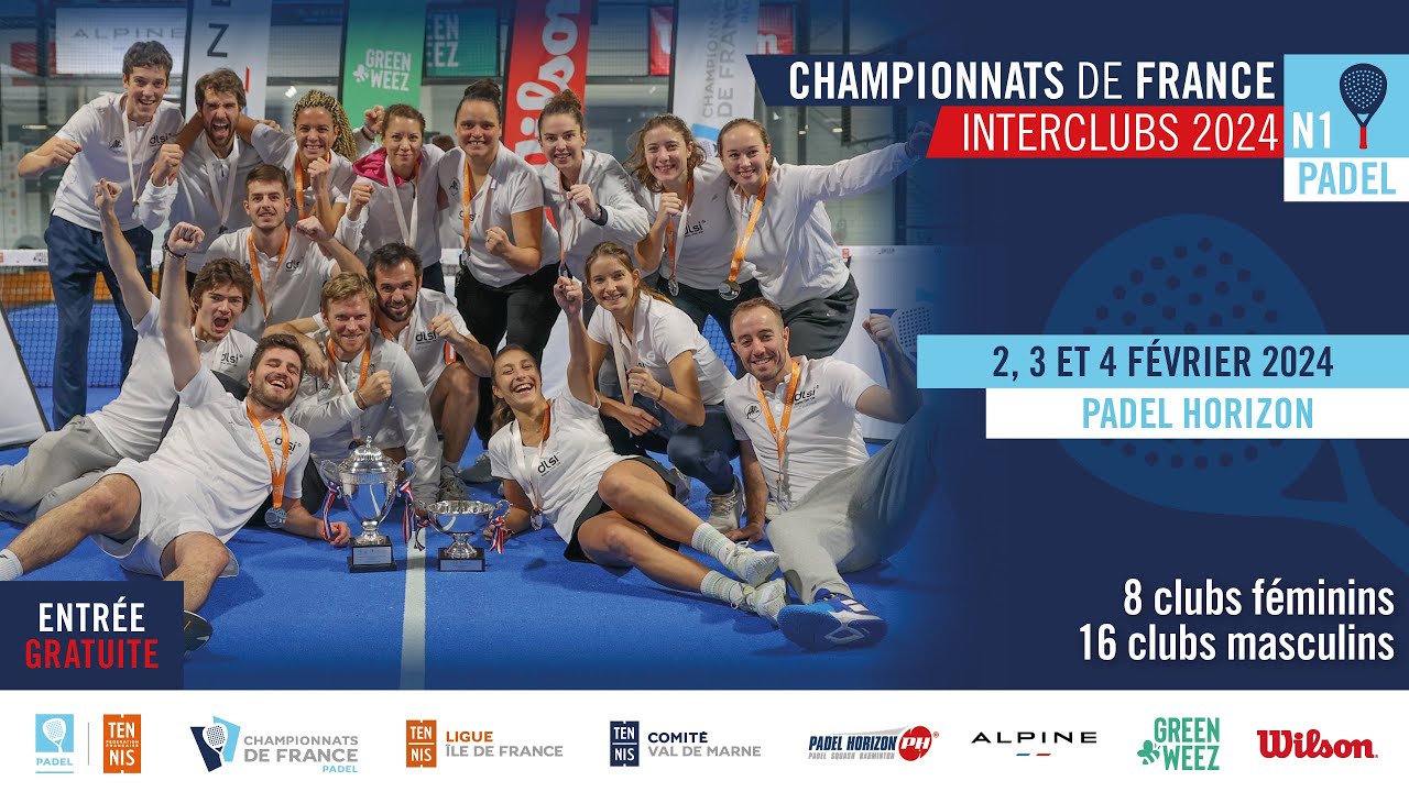 Championnats de France Nationale 1 - Casa Padel vs All In Padel Sports - Interclubs 2024