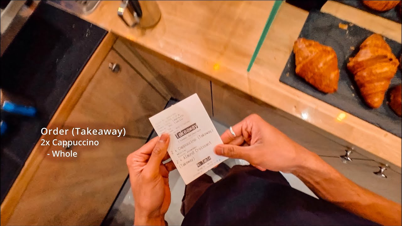 POV- Barista works weekend rush