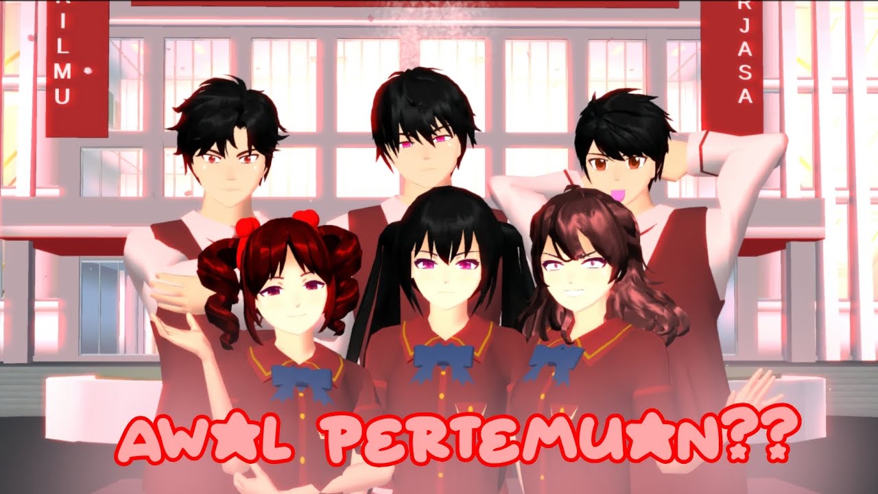 AWAL PERTEMUAN? [ELL STORY'S] B1 || DRAMA SAKURA SCHOOL SIMULATOR #dramasakuraschoolsimulator  