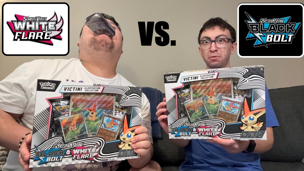 Black Bolt vs. White Flare PACK BATTLE!
