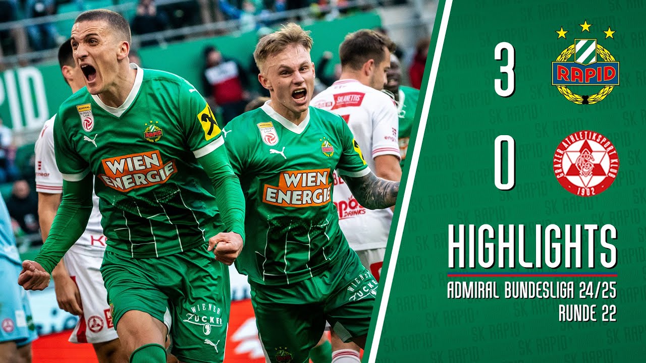 Highlights: SK Rapid &ndash; Grazer AK