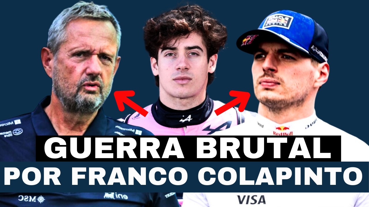 VERSTAPPEN EXPLOTA: DESCUBREN EL SUCIO JUEGO CONTRA FRANCO COLAPINTO EN ALPINE