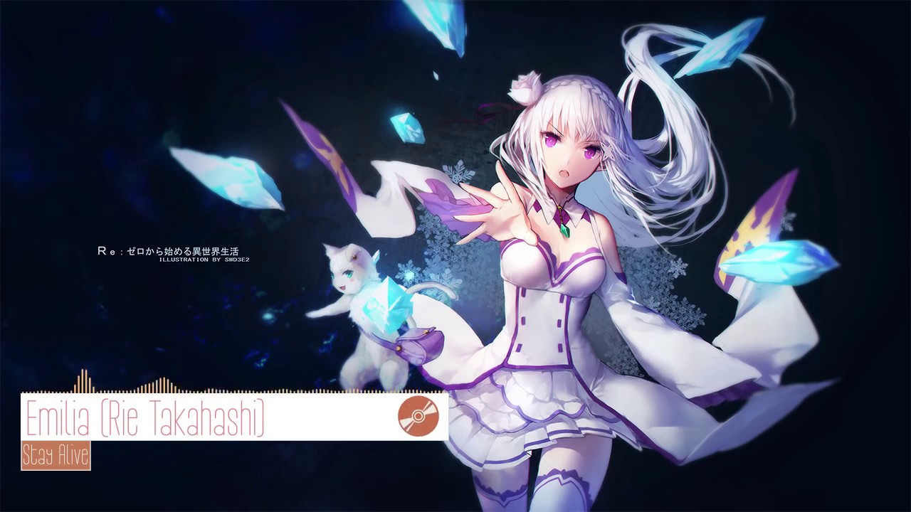 Re:Zero ED Ending 2 Full『Emilia (Rie Takahashi) - Stay Alive』 ENG SUB