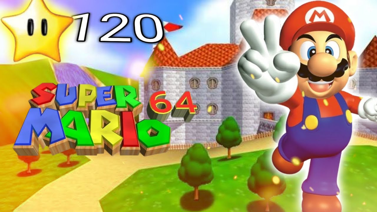 A saga das 120 estrelas(parte 6)-super Mário 64!!!