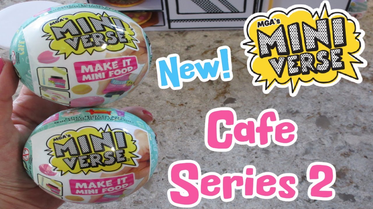 MGA Mini Verse Make it Mini Cafe Series 2 Alphabet Soup & Orange Float