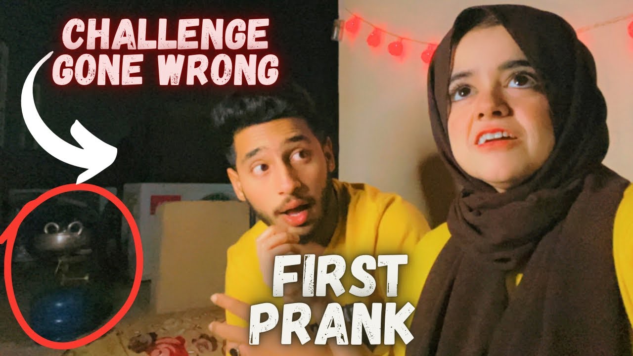 First Prank Shohar Jee Ky Sath || Hilarious Challenge Gone  Extremely Wrong || Pyari Maryam