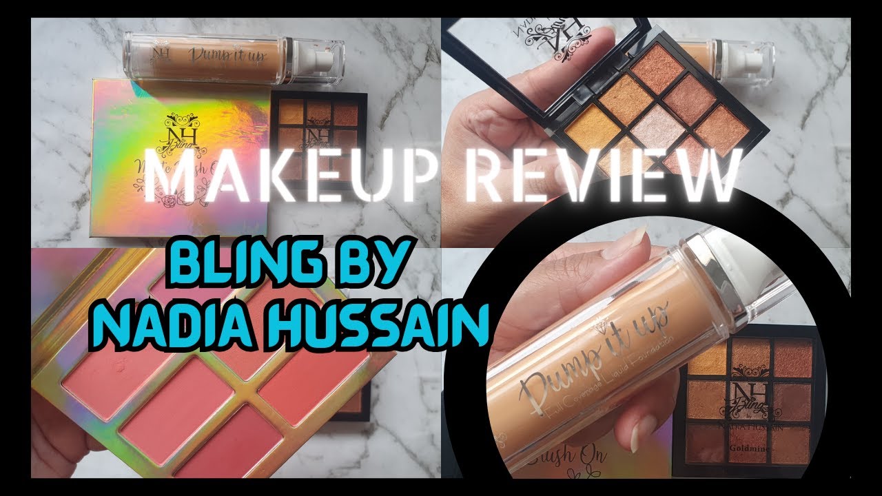 Makeup Review| Bling by Nadia Hussain|Pakistani Makeup Brands Honest Review|Urdu Hindi Review